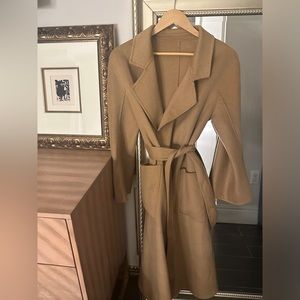 Cashmere camel coat